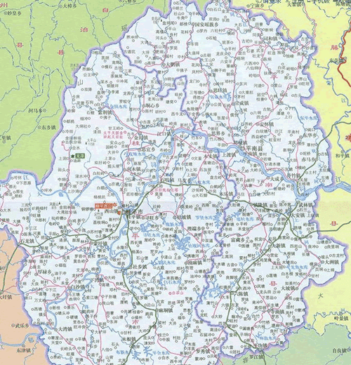 平南县地图全图高清版 免费版下载