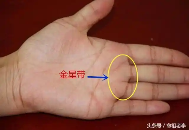 手相中罕见的金星带的位置及作用!