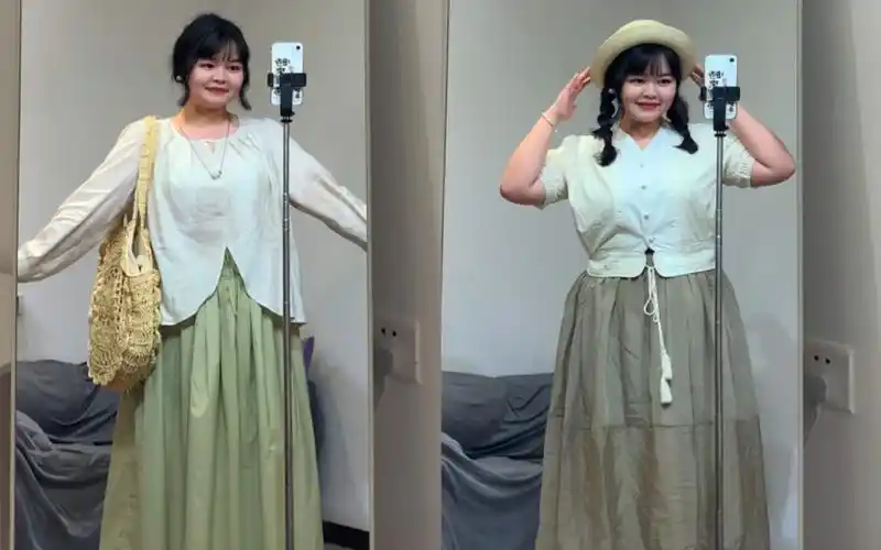 180斤|大码女生五一旅行怎么穿?