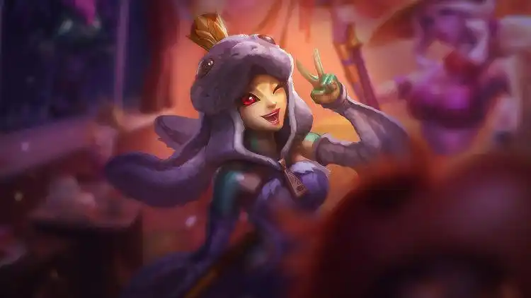 lol英雄联盟唤潮鲛姬娜美惊悚派对系列皮肤鲛妮座人娜美特效视频