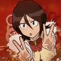 朽木露琪亚黑白头像_微信头像图片大全