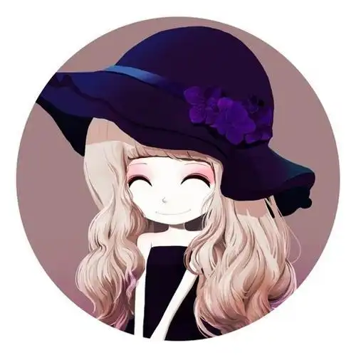 微信头像女唯美图片大全 甜美手绘卡通微信女生头像