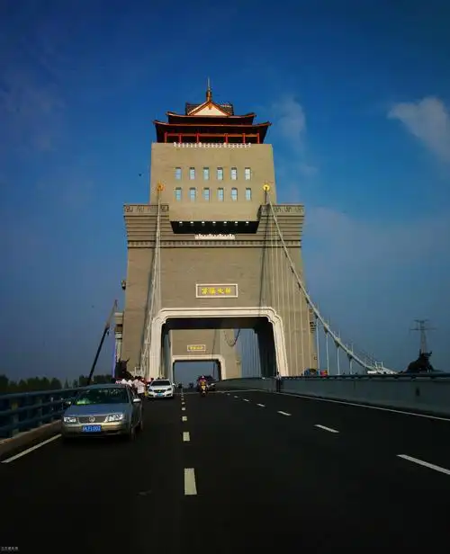 扬州万福桥今天通车了