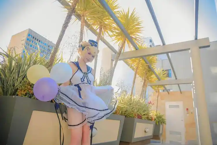 明日方舟 古米泳装cosplay