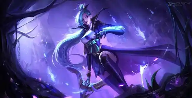 美宣班学员作业#灵魂莲华 薇恩同人"杀死你… - 半次元 - acg爱好者