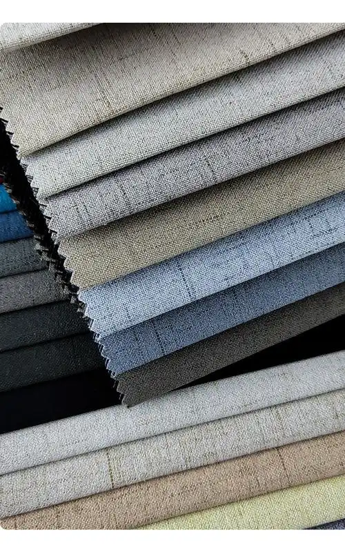 纯色流星棉麻沙发布料面料批发 沙发布抱枕坐垫茶席软包 亚麻布料