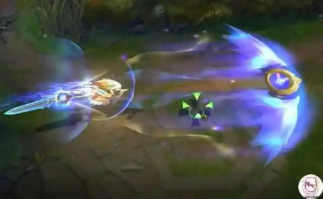 lol锐雯新皮肤实战有多帅?亮瞎眼的土豪金战甲!