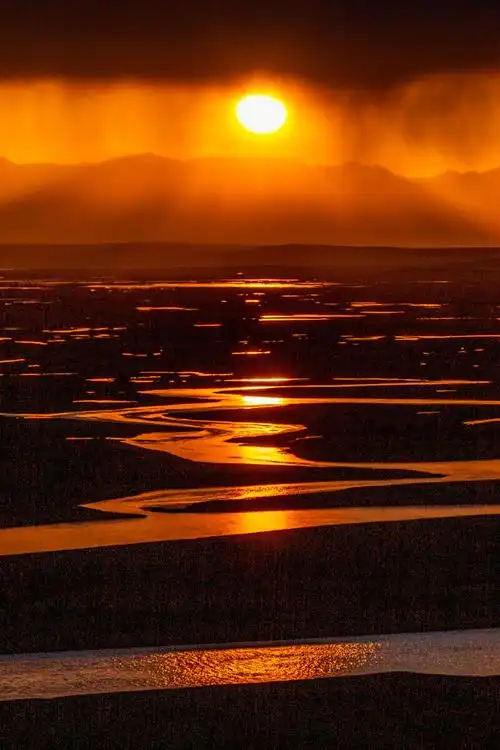 独库公路 南疆摄影团:巴音布鲁克落日余晖 - 赵峰旅行摄影 - 图虫