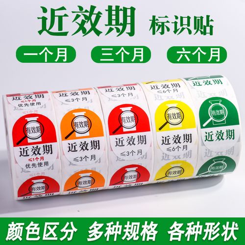 效期标签药品药房失效日期优先使用标识过期纸类标签