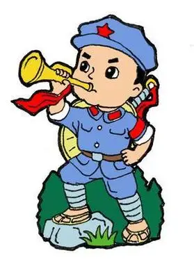 红军小战士简笔画