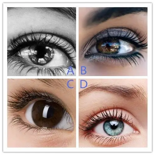 心理测试:你觉得下面四只眼睛哪只在笑?测试你是不是个虚伪的人