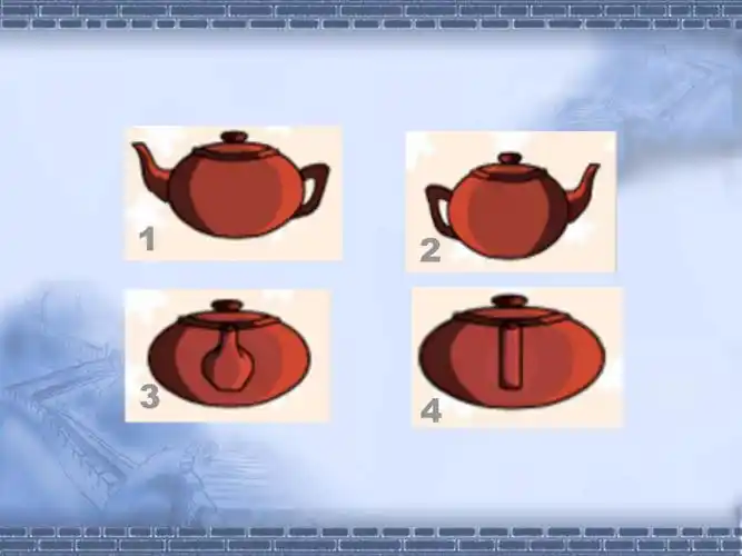 从不同角度观察物体