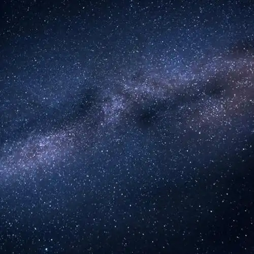 夜空风景头像,美丽寂静的夜空夜空挂满了星星-唯美头像