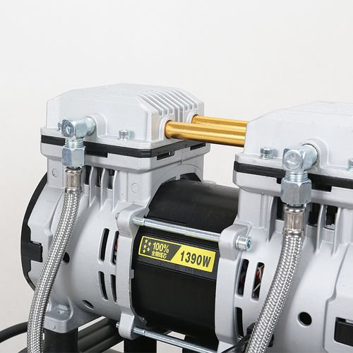 伏虎气泵空压机小型空气压缩机充气无油静音220v木工喷漆冲气泵