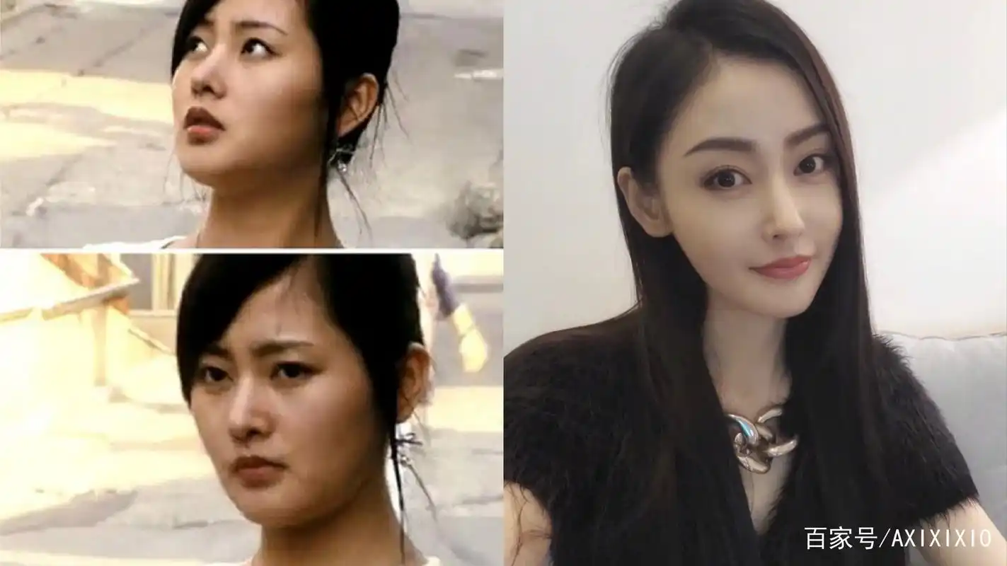 看了张天爱的旧照我放下了手里的炸鸡!