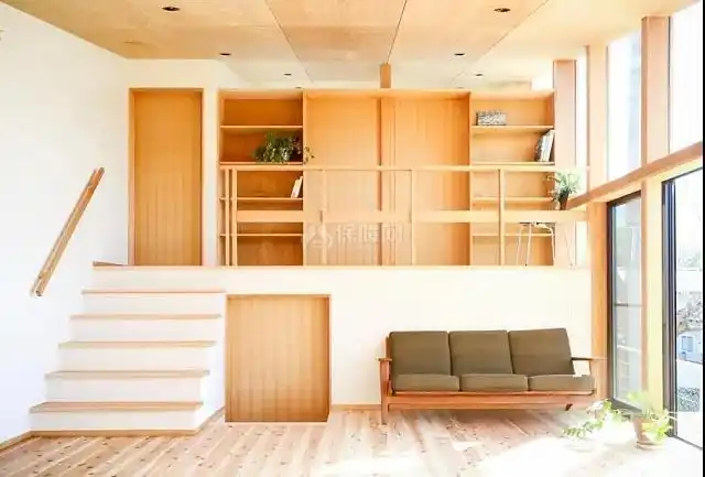 错层3个空间的设计面积凭空多20㎡