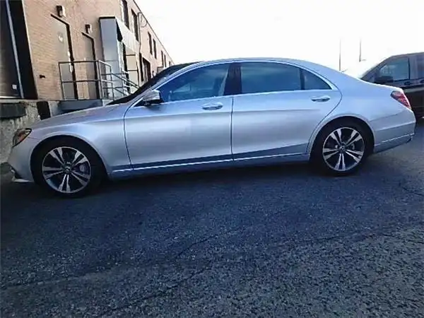 18款奔驰迈巴赫s560银色外观 惊艳的魅力