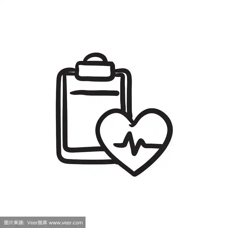 心跳记录草图图标
