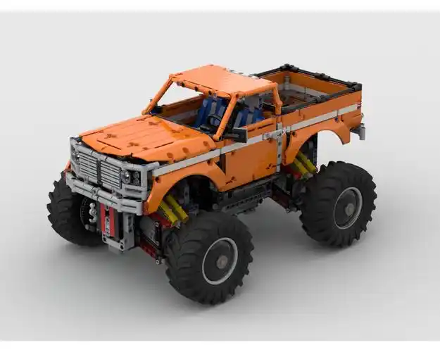 moc-moc-4x4多功能越野车-积木高手-乐高免费图纸说明书下载