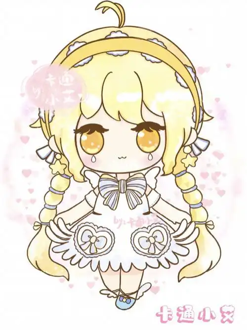 迷你世界女孩简笔画