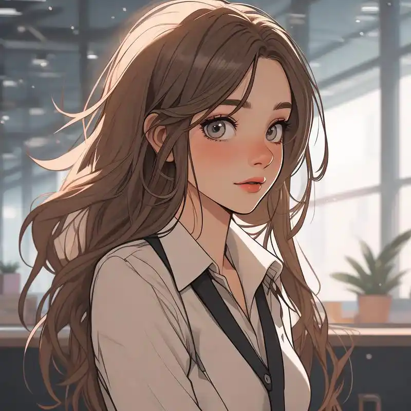 卡通职场女神996992头像来袭