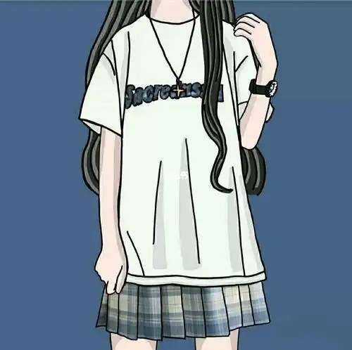 jk制服二次元女生头像