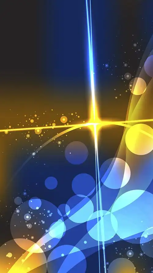 彩色炫彩光影h5背景