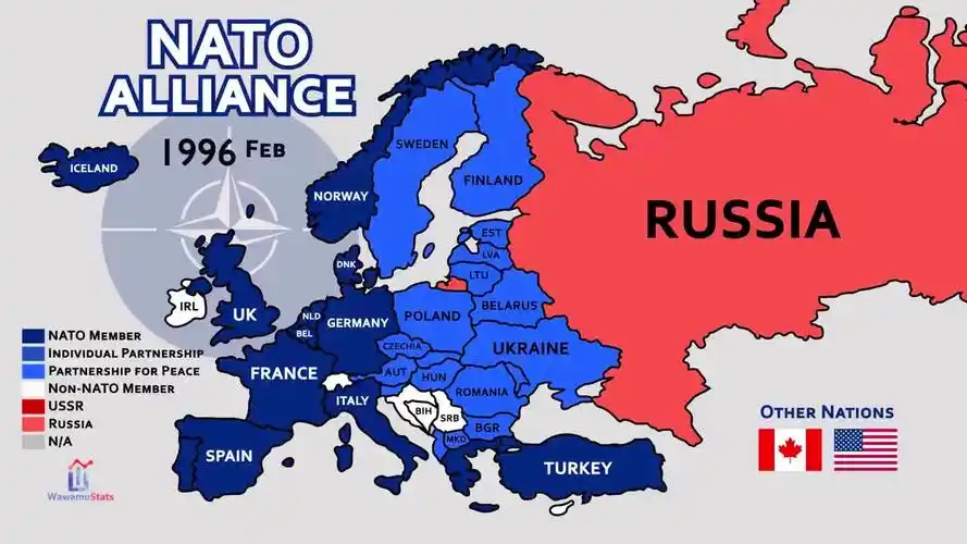 震惊的事实:北约没有向俄罗斯扩张,俄罗斯的邻国正在向北约扩张