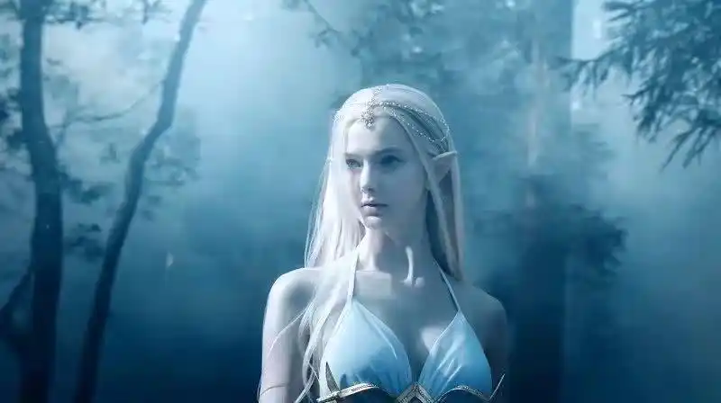 最像精灵的女孩!savanna blade cg广告秀