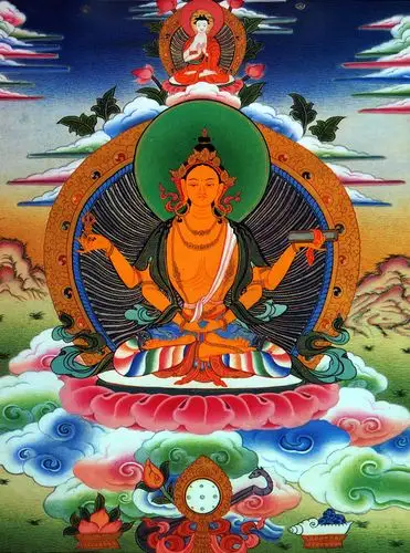 图解西藏唐卡佛像