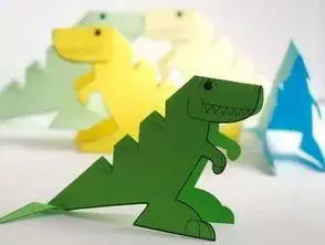 手工动物折纸玩具立体纸艺图纸