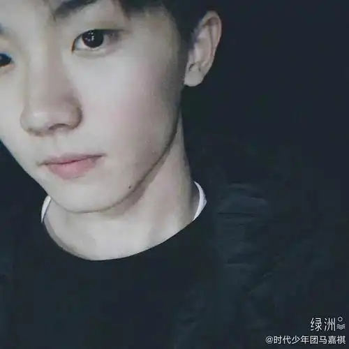 最喜欢的一张马嘉祺微博自拍