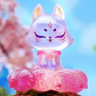 玖纹豹热奥上古九狐修仙盲盒九尾狐狸系列潮流玩可爱少女心卡通公仔q