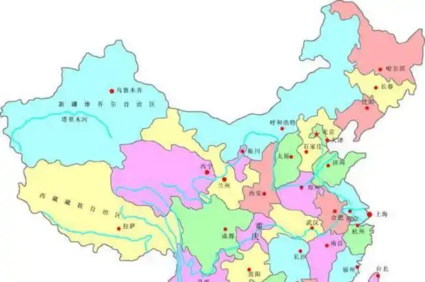 中国地图我国各省的地级市数量基本都是不相同的,那么你知道,我国地级