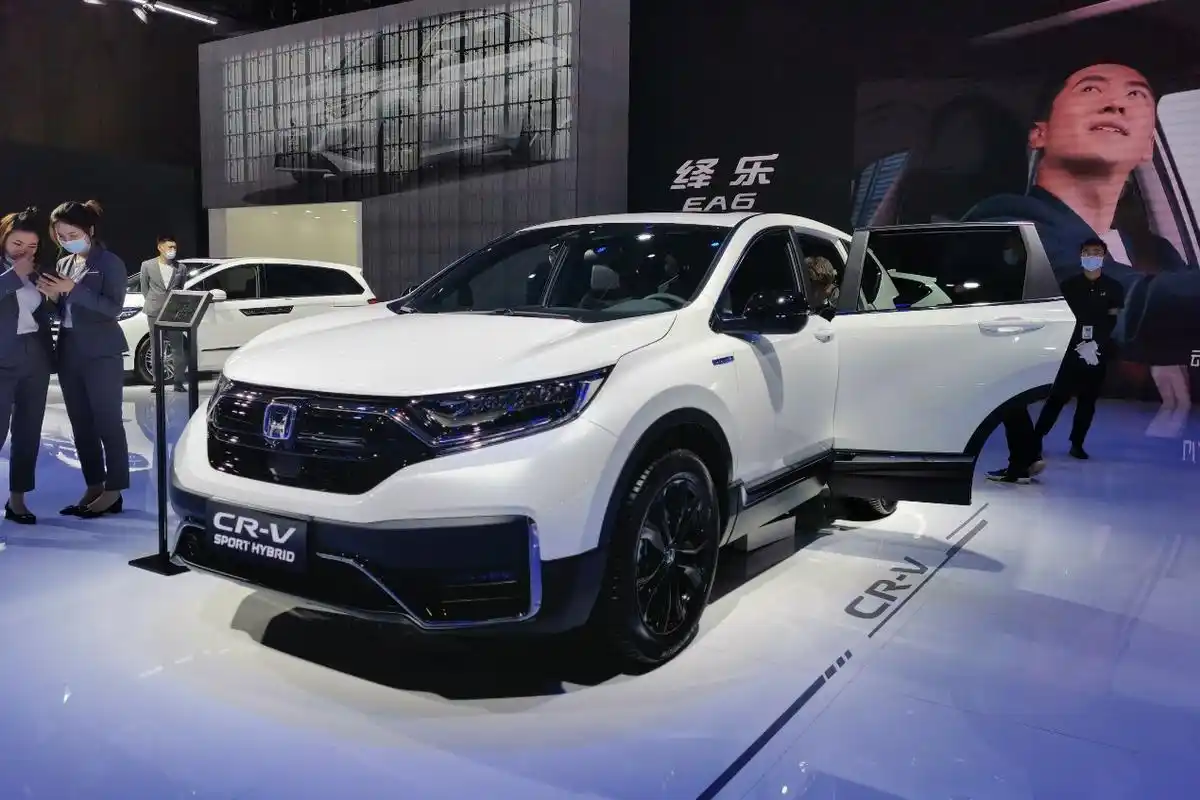 3l,东风本田cr-v插电混合版亮相上海车展