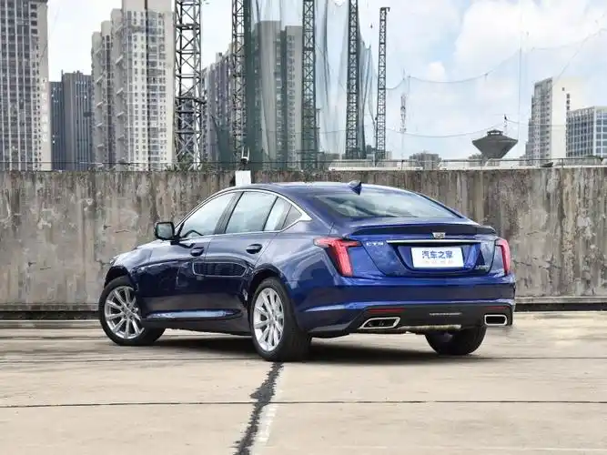 店>上汽通用凯迪拉克>凯迪拉克ct5>2023款28t风尚型>多瑙蓝>车身外观>