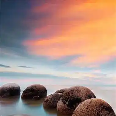 高清唯美的落日夕阳风景头像图片