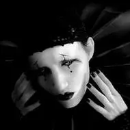 悲伤的小丑头像黑白伤感的绝望到死微信头像图片