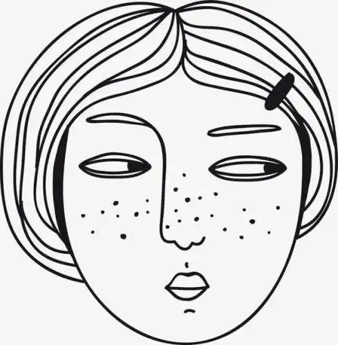 麻子脸卡通头像