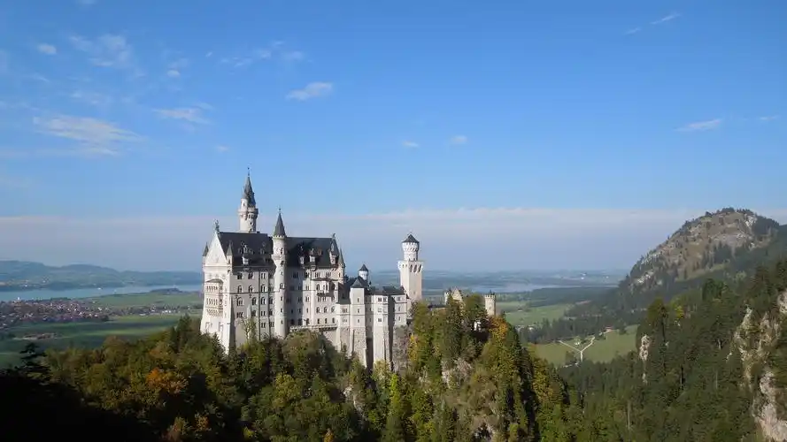 欧洲古堡摄影高清宽屏桌面壁纸