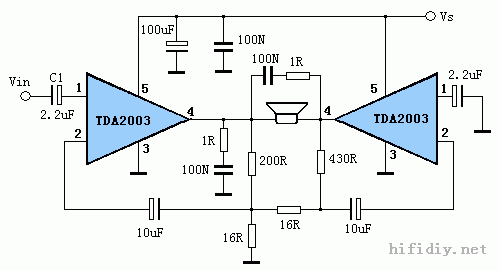 这个单电源btl电路,正常吗?