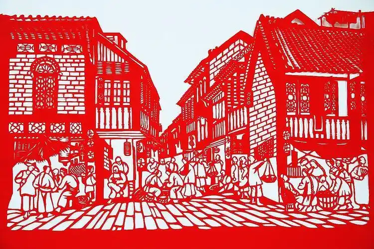 美国剪纸 纽约剪纸 建筑物剪纸剪纸建筑矢量素材摩天轮 国际现代建筑