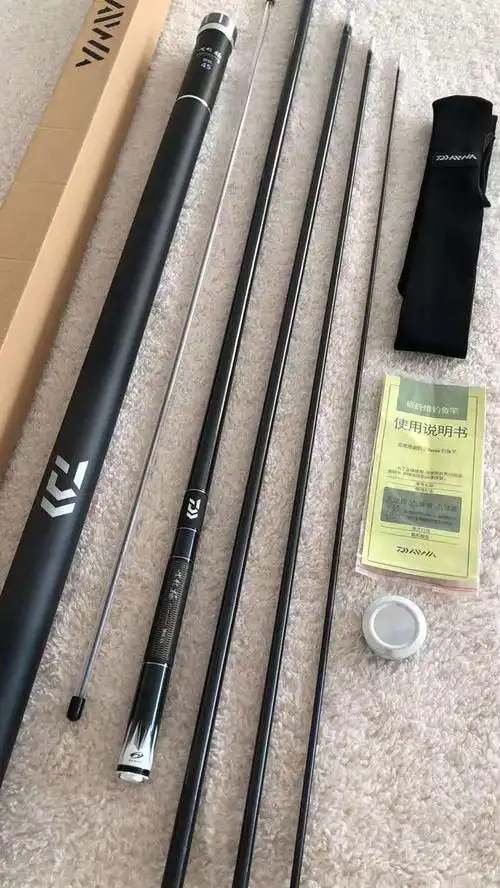 达·亿瓦官方波纹极钓鱼竿 日本进口28调高碳素鲫鲤鱼竿超轻超硬江河
