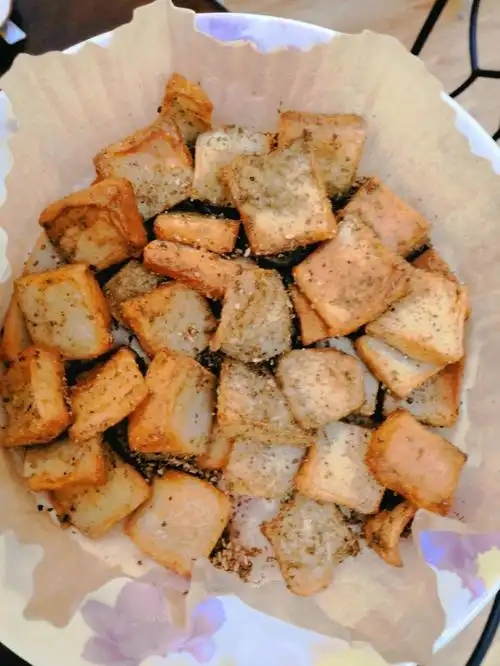 空气炸锅系列孜然鱼豆腐