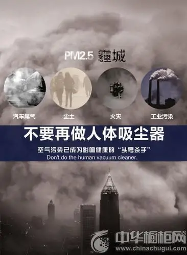 雾霾公益海报