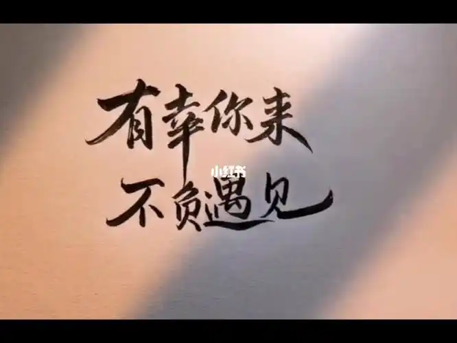 有幸你来不负遇见今生来世等你