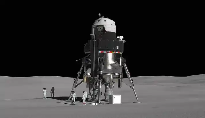 洛马展示概念登月舱:能运送4名宇航员 重复使用