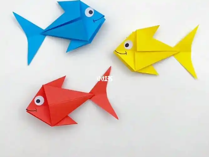 小鱼折纸创意手工diy动物系列折纸教程