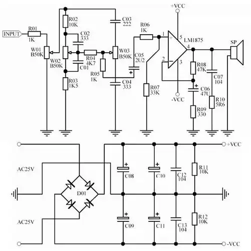 基于lm1875的功放板设计介绍