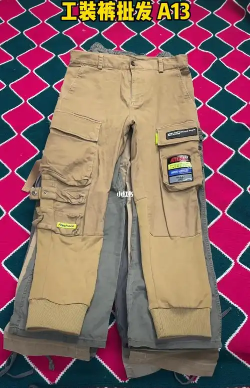 工装裤多口袋休闲裤